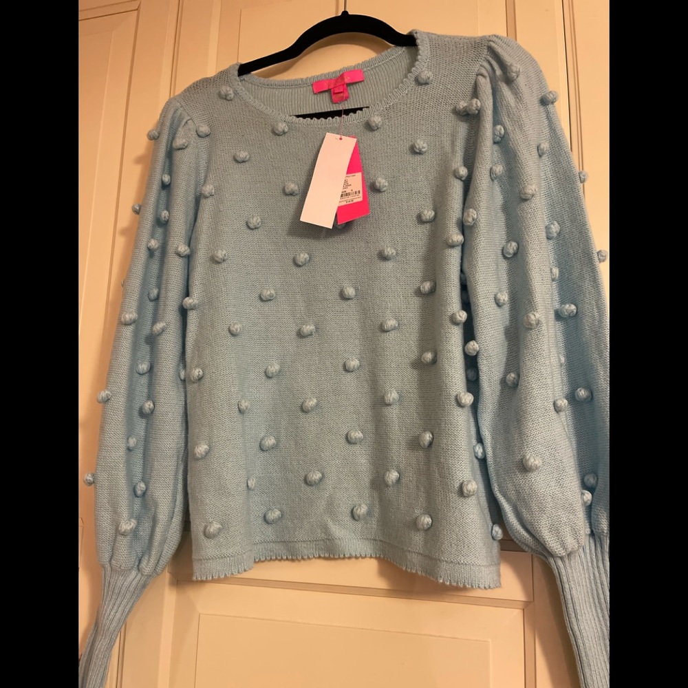 Lilly Pulitzer 🦄🦄NWT Kippa Sweater in Ravello Blue size small